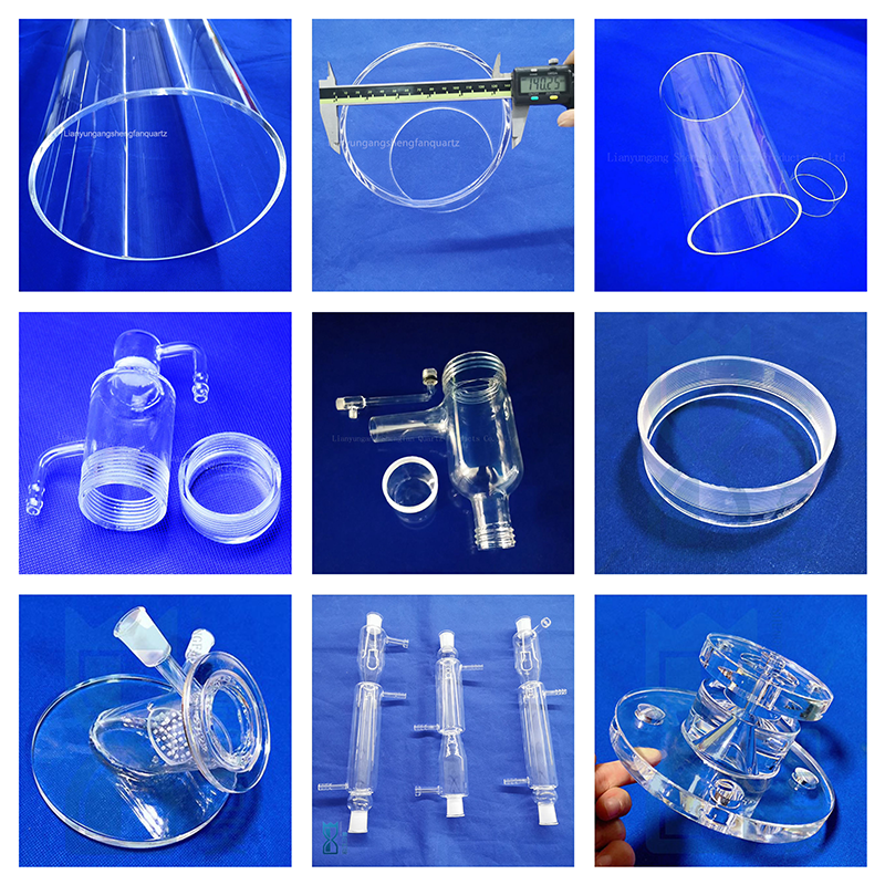 Aktueller Firmenfall über Clear Fused Silica Quartz Coiled Tube--Amy