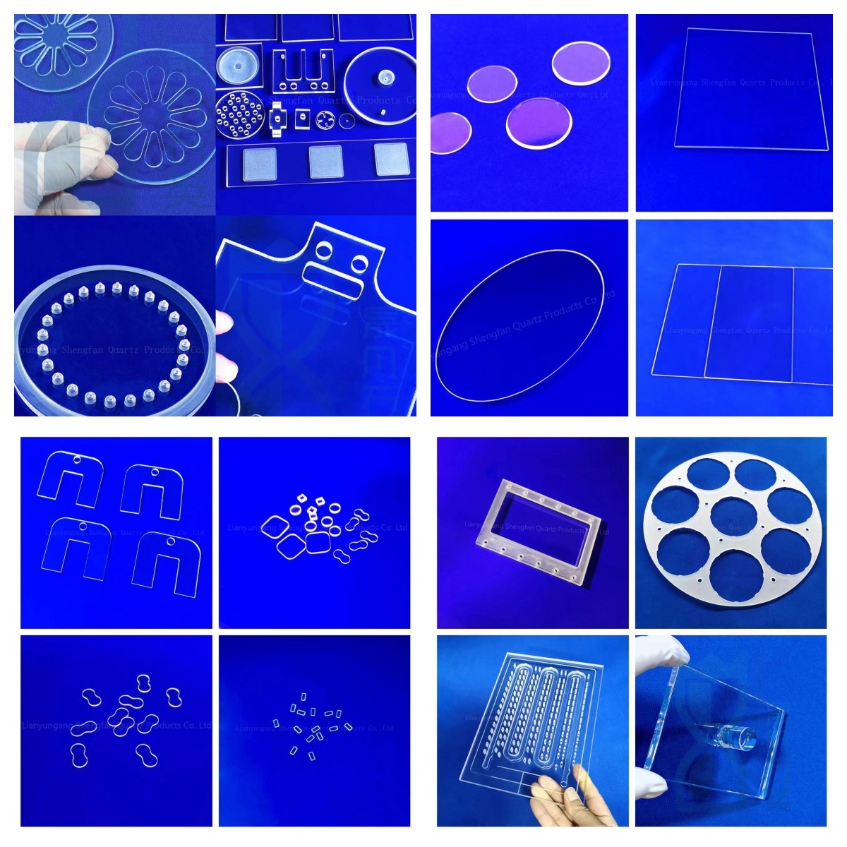 Aktueller Firmenfall über Custom Special-shaped Quartz Sight Window for Korean Semiconductor Client-Amy