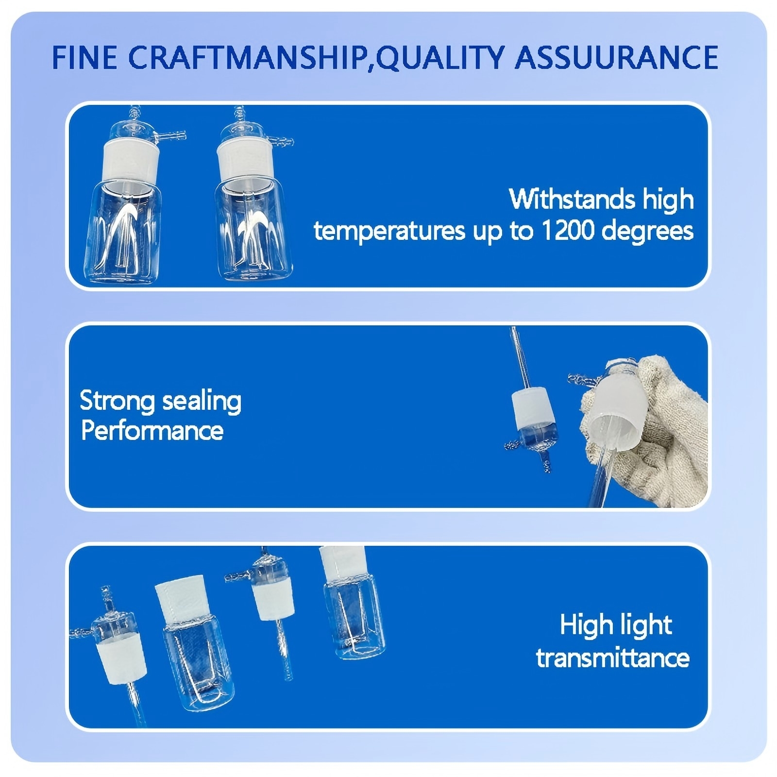 Aktueller Firmenfall über Quartz Three‑Neck Round‑Bottom Flask | High Temp & UV Transmittance Lab Glassware-sara