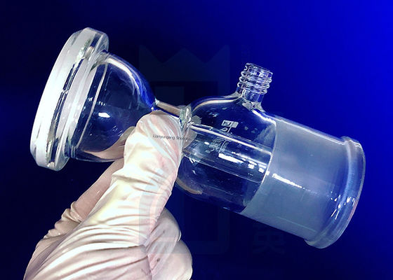 Produktbild von LUYT Form 2 Glasrohrverbinder, Y-förmiger 3-Wege-Schlauchanschluss Für Laborexperimente – Korrosionsbeständig & Präzise
