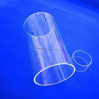 Qualität  Clear Quartz Tube for Semiconductor and Optical Applications Fabrik