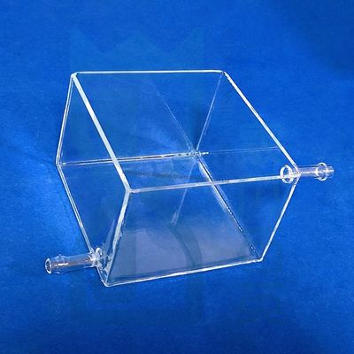 Qualität  Photochemical Reactor Necessity Highly Transparent Quartz Tanks Density 2.2g/cm3 Fused Silica Fabrik