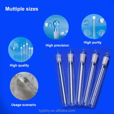 Qualität  High Density 2.2g/cm3 Quartz Glass Tube with 1180℃ Annealing Point and 1100℃ Strain Point for Industrial Applications Fabrik