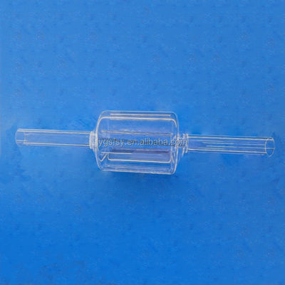 Qualität  Clear Quartz Glass Tube with No Air Bubble and Good Electrical Insulation for Photovoltaic Applications Fabrik