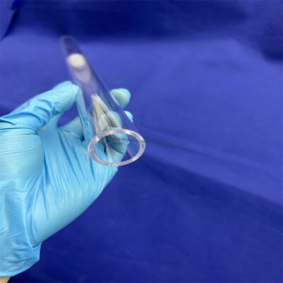 Qualität  High temperature resistant 1100° transparent quartz glass tube quartz sand core tube Fabrik
