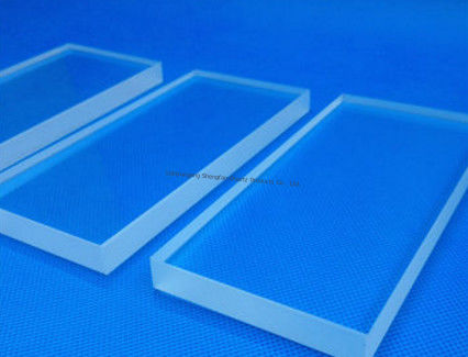 Qualität  Manugacturer Custom Optical Fused Quartz Glass  Thick Plate With High Transmitance Fabrik