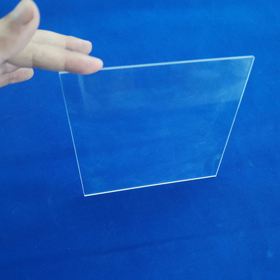 Lochendes klares Quarz-Glas-Platten-hohes Getriebe schützen transparentes für UV-Licht