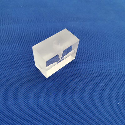Hochtemperatur-Quarzglas-Platten-Flachblech transparent 100 mm für Spritzguss
