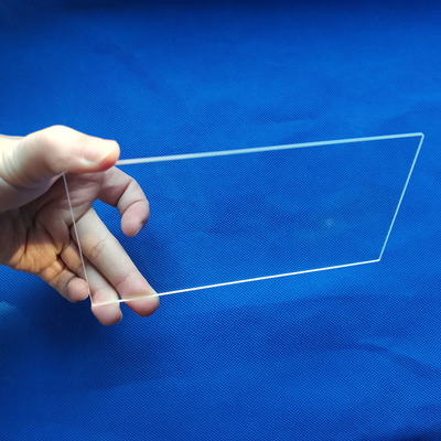 Lochendes klares Quarz-Glas-Platten-hohes Getriebe schützen transparentes für UV-Licht