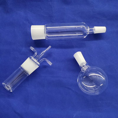 Multi Mund-Glasquarz-Reaktor-transparente chemische Reaktions-Flasche