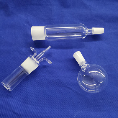 Multi Mund-Glasquarz-Reaktor-transparente chemische Reaktions-Flasche