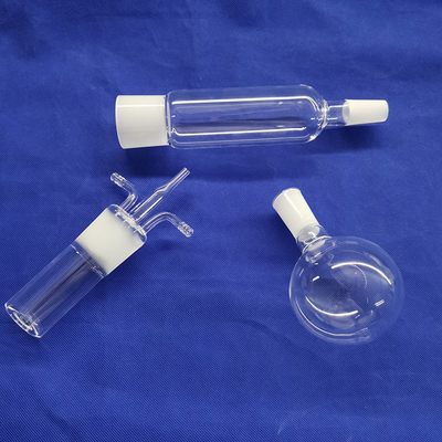 Multi Mund-Glasquarz-Reaktor-transparente chemische Reaktions-Flasche