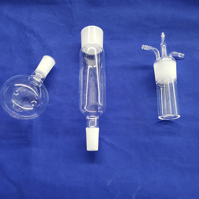 Multi Mund-Glasquarz-Reaktor-transparente chemische Reaktions-Flasche