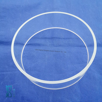 Klarfarbig, korrosionsbeständig, hochtemperaturbeständig, Quarzglasrohr und geschmolzenes Siliziumrohr