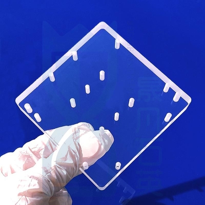 Optisches Quarz-UVglas Crystal Plate Transparent Thin 100mm