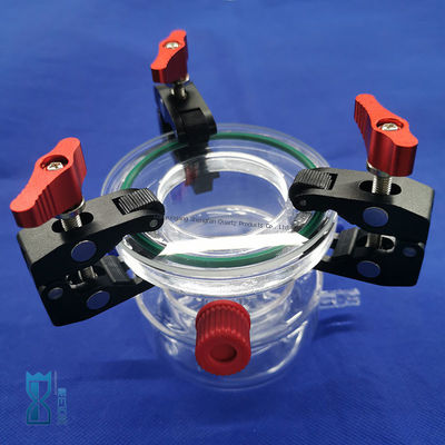 Speziell hergestellter Quarzglasreaktor für Labore