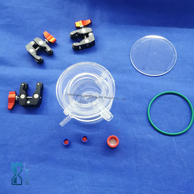 Speziell hergestellter Quarzglasreaktor für Labore