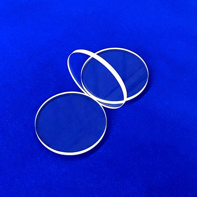 Quarzplatte geschmolzenes Siliziumquarzglas Wafer Polierte Quarzfensterplatte