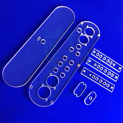 Hersteller Optisch geschmolzenes Quarzglas mit hoher Durchlässigkeit