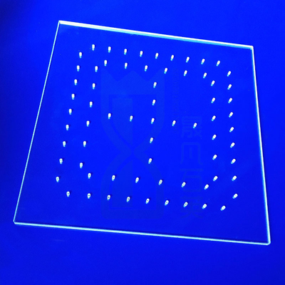 Laserschnitte für verschiedene Größen, hohe Quarzplatten