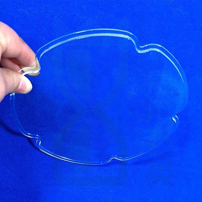 Optische Fenster aus hochreinem UV-Quarzglas für elektronische Instrumente