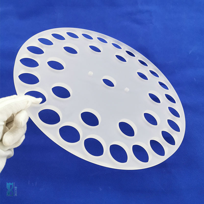 CNC-Finieren von Quarzglasplatten Korrosionsbeständig undurchsichtig