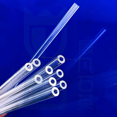 Wärmebeständig Jgs1 Schwere Wand Präzision Quarz Kapillarrohr Quarz Glasrohr Quarz Produkte