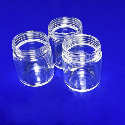 Durchsichtige Quarzglasrohr Spirale Quarzglasrohr zur Heizung