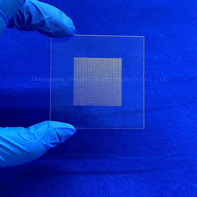 Fabrikmaßnahme laserperforierte ultradünne Quarzglasbleche