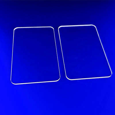 Korrosionsbeständiges quadratisches Quarzglas mit hoher UV-Lichtdurchlässigkeit