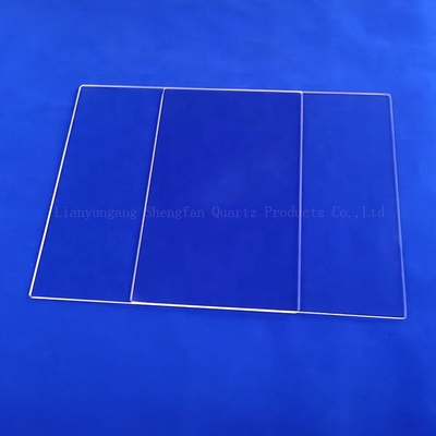 Korrosionsbeständiges quadratisches Quarzglas mit hoher UV-Lichtdurchlässigkeit