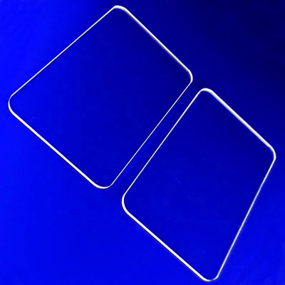 Korrosionsbeständiges quadratisches Quarzglas mit hoher UV-Lichtdurchlässigkeit
