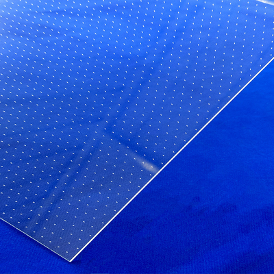 Hohe Reinheit hohe Temperatur UV-Fensterlaserperforierter Quarzglasplatte