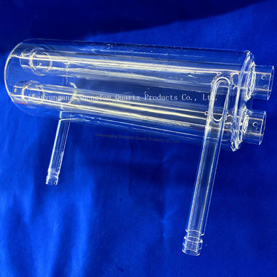 Temperaturheizröhre Ofenröhre Hochreine Zyklische Laborquarzglasröhre