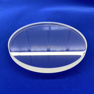 Hochtemperaturbeständigkeit UV-Dichtstahl Quarzglas Rundstück Quadratstück