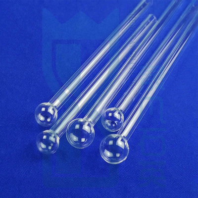 Herstellung von hochtemperaturbeständigen Quarz-Sphärenschläuchen