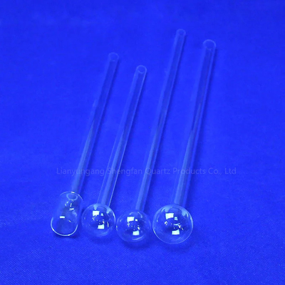 Herstellung von hochtemperaturbeständigen Quarz-Sphärenschläuchen