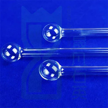 Herstellung von hochtemperaturbeständigen Quarz-Sphärenschläuchen