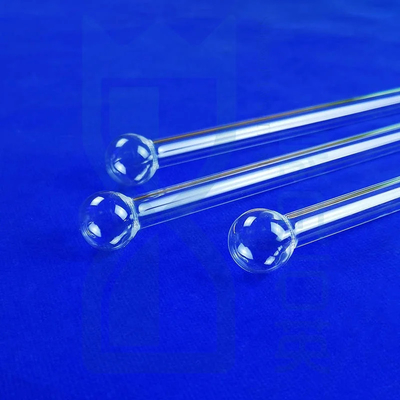 Herstellung von hochtemperaturbeständigen Quarz-Sphärenschläuchen