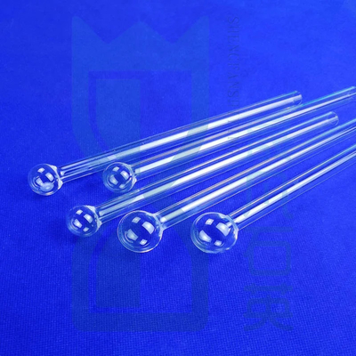 Herstellung von hochtemperaturbeständigen Quarz-Sphärenschläuchen