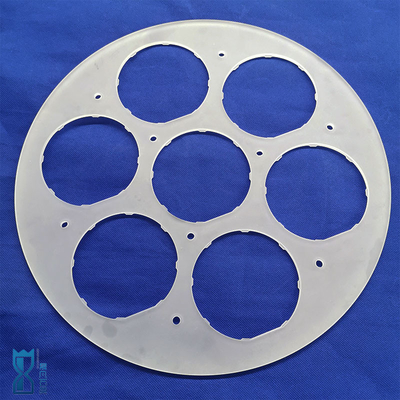 CNC-Custom-Hochtemperatur- und Korrosionsbeständige Halbleiterquarzchip-Punchblatt