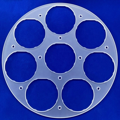 CNC-Custom-Hochtemperatur- und Korrosionsbeständige Halbleiterquarzchip-Punchblatt