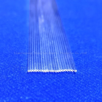 Anpassung Hochtemperatur und Korrosionsbeständigkeit Hochreine Quarz Kapillarwand Dicke 0,25 mm