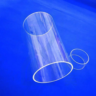 Anpassung von Quarzglasrohr mit großem Durchmesser, hochtemperaturbeständig