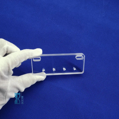 Herstellung von hochtransparenten Quarz-Punchblättern