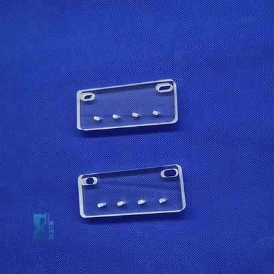 Herstellung von hochtransparenten Quarz-Punchblättern