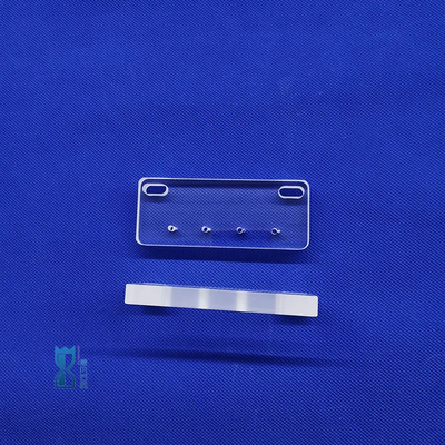 Herstellung von hochtransparenten Quarz-Punchblättern