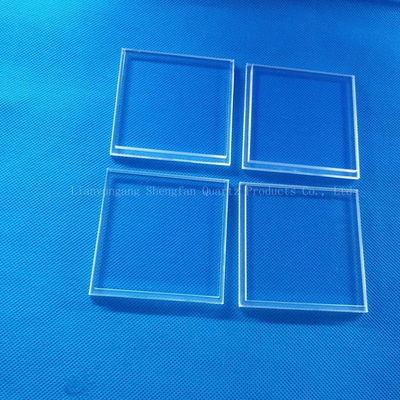 Fabrik-Gebrauch hochtemperaturbeständig transparente Stufe Quarz Glasplatte