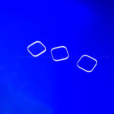 Professionelle, kundenspezifische Quarzglasplatte mit hoher Lichtübertragung mit kleinem Durchmesser