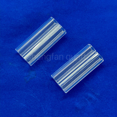 angepasster hochreiner, transparenter, polierter, klarer Glasrohr